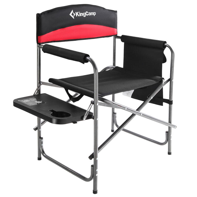 Silla de camping Director plegable Reposabrazos 180 kg