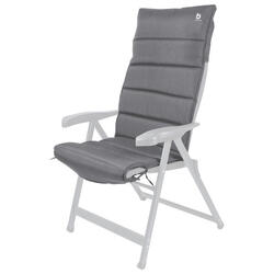 Coussin d'assise pour chaise à dossier haut Housse de jardin Camping pliante