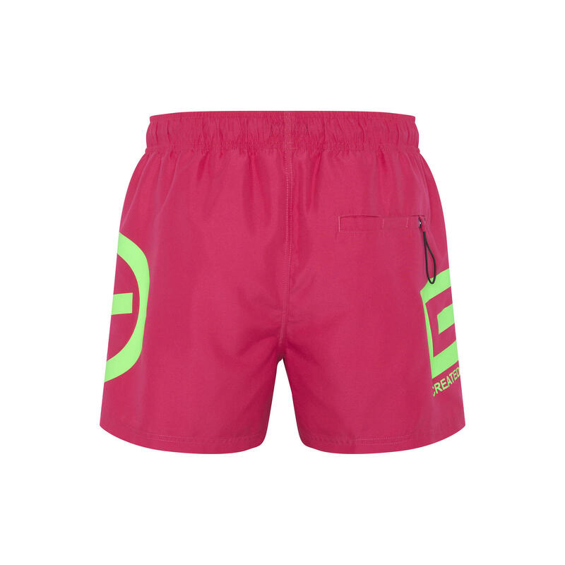 Badeshorts im Plus-Minus-Design