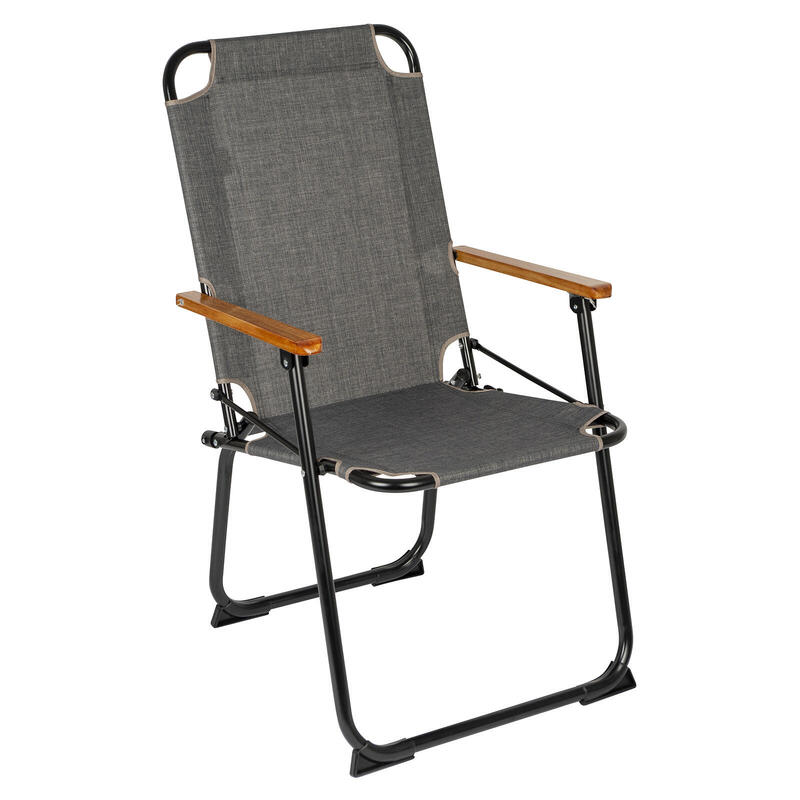Silla plegable Brixton de camping pesca Aluminio 100 kg