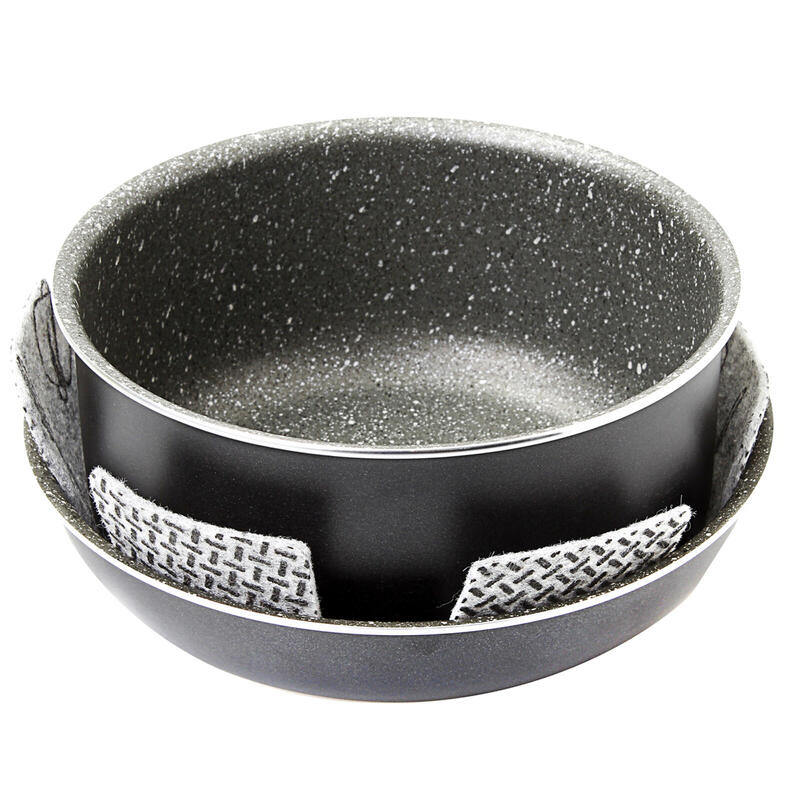 Alu Set Pirate Ø22 Camping Outdoor Vaisselle Cuisine Casserole Poêle