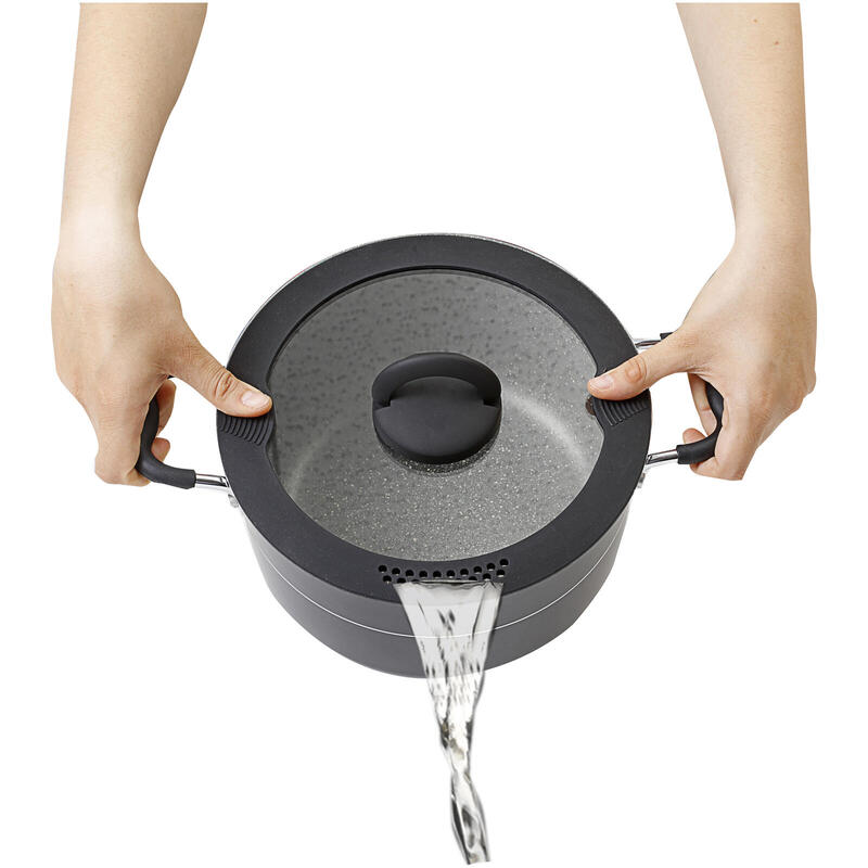 Alu Set Pirate Ø22 Camping Outdoor Vaisselle Cuisine Casserole Poêle