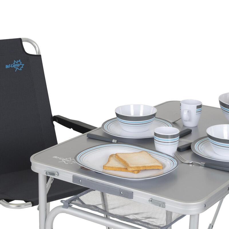 Set de vaisselle camping en mélamine 16 pièces voyage Assiettes