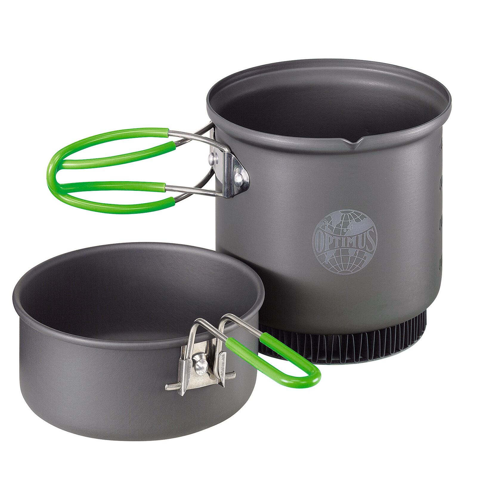 OPTIMUS Set cucina da Campeggio Terra Weekend HE Pentola in alluminio 275 g