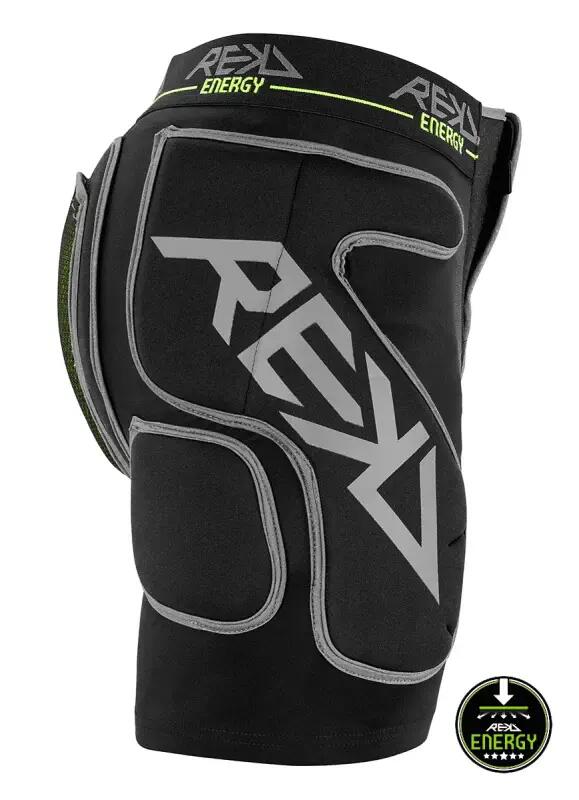 REKD Short de protection ENERGY IMPACT SHORT Noir- Taille M 3/7