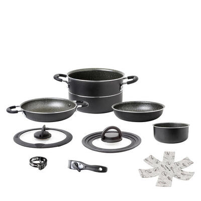 Aluminium set piraat ø22 camping buiten servies keuken pot pan