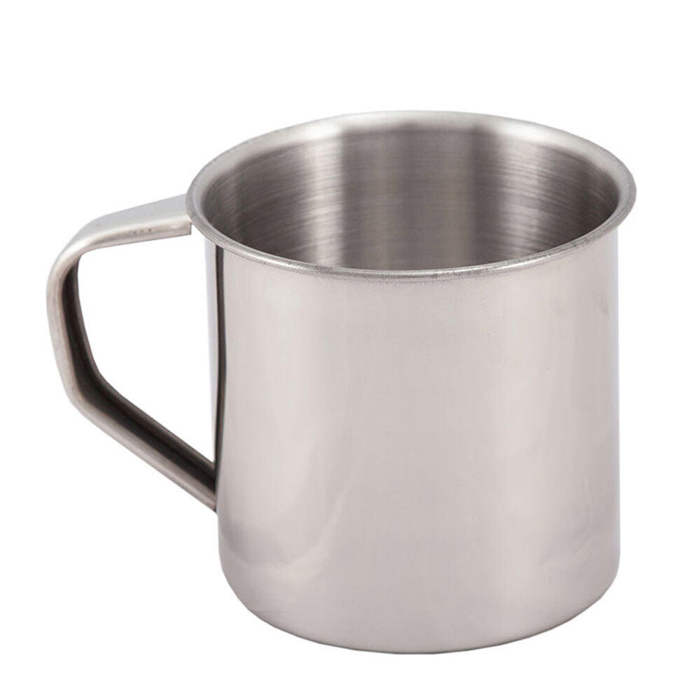 Outdoor International - Tasse De Camping En Acier Inoxydable À Café Bw Vaisselle 0,3 L - Verre - Gris - 300 Ml - Decathlon