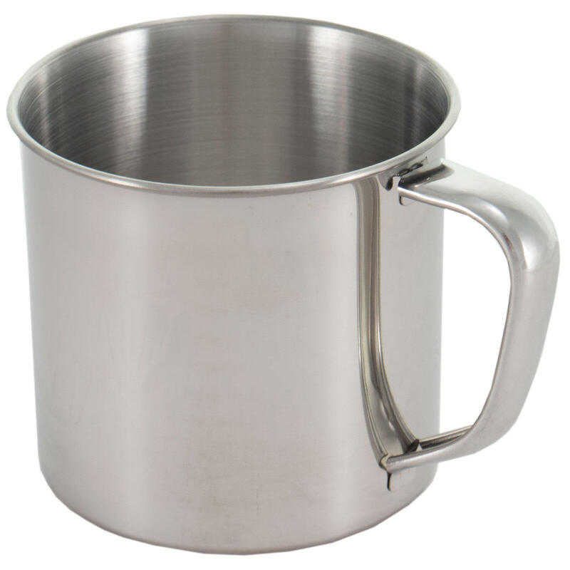 Tasse de camping en acier inoxydable à café BW Vaisselle 0,3 L
