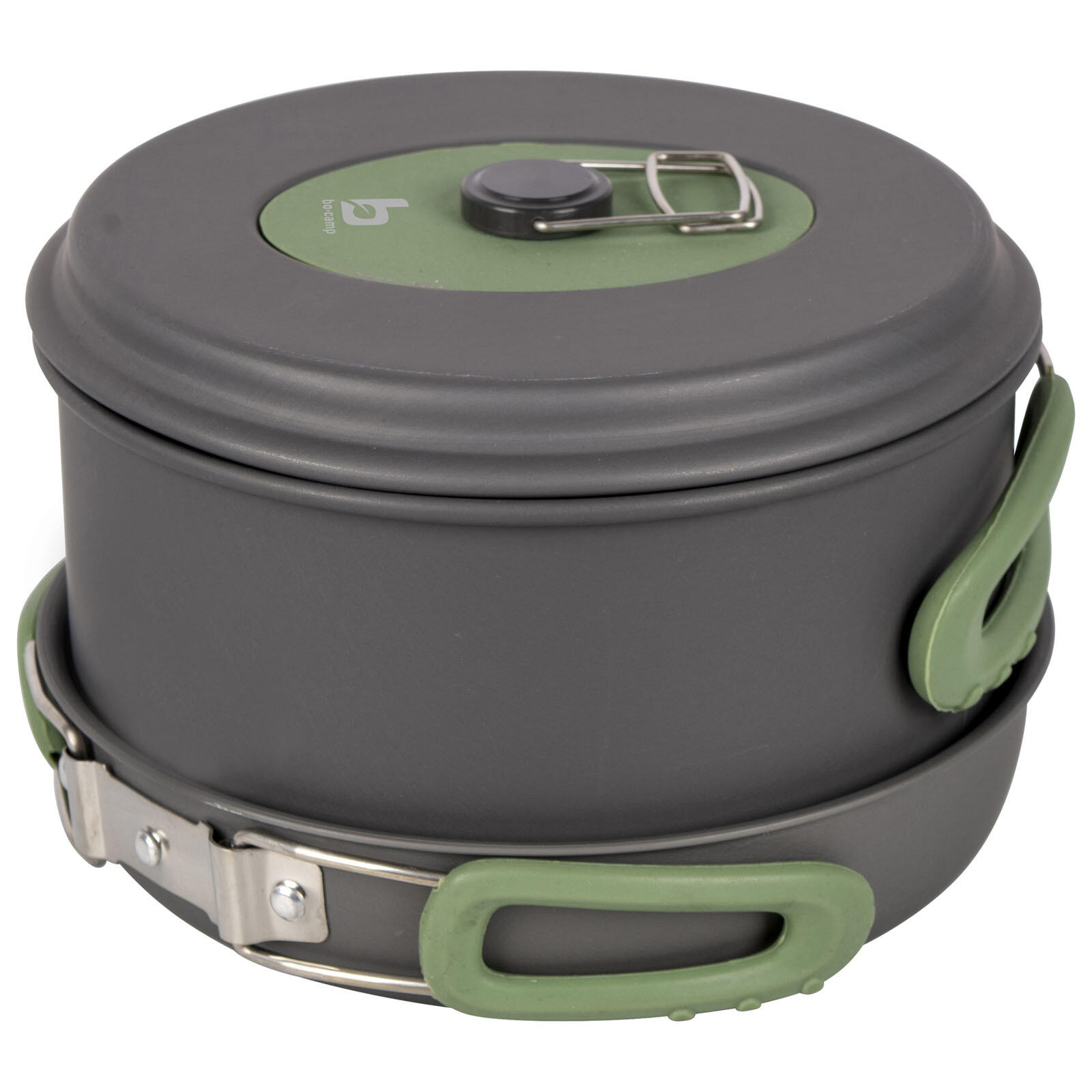 Pentole da Campeggio Set cucina 4 pezzi trekking outdoor padella alluminio 3/7