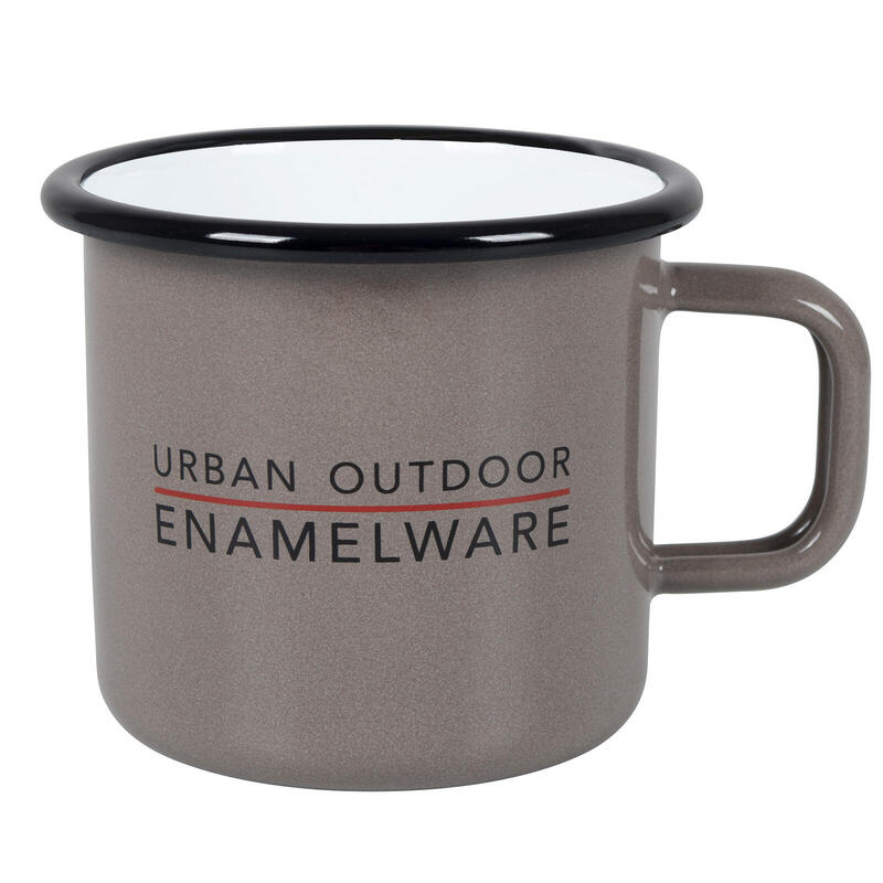 Emaille Kaffeebecher Kaffee Tasse Camping Becher Outdoor Geschirr 400 ml