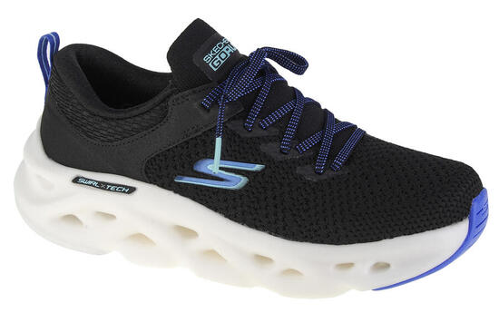 Zapatillas caminar Mujer Skechers GO run Swirl Tech negro