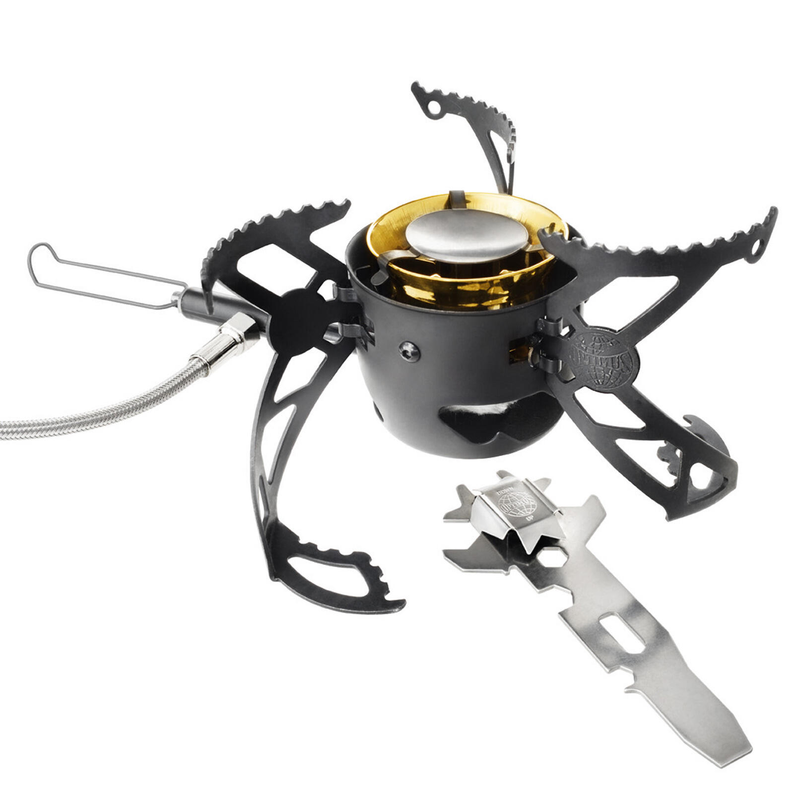 Camping Réchaud à gaz Polaris Optifuel Tactical essence pliable 4200 W 5/5
