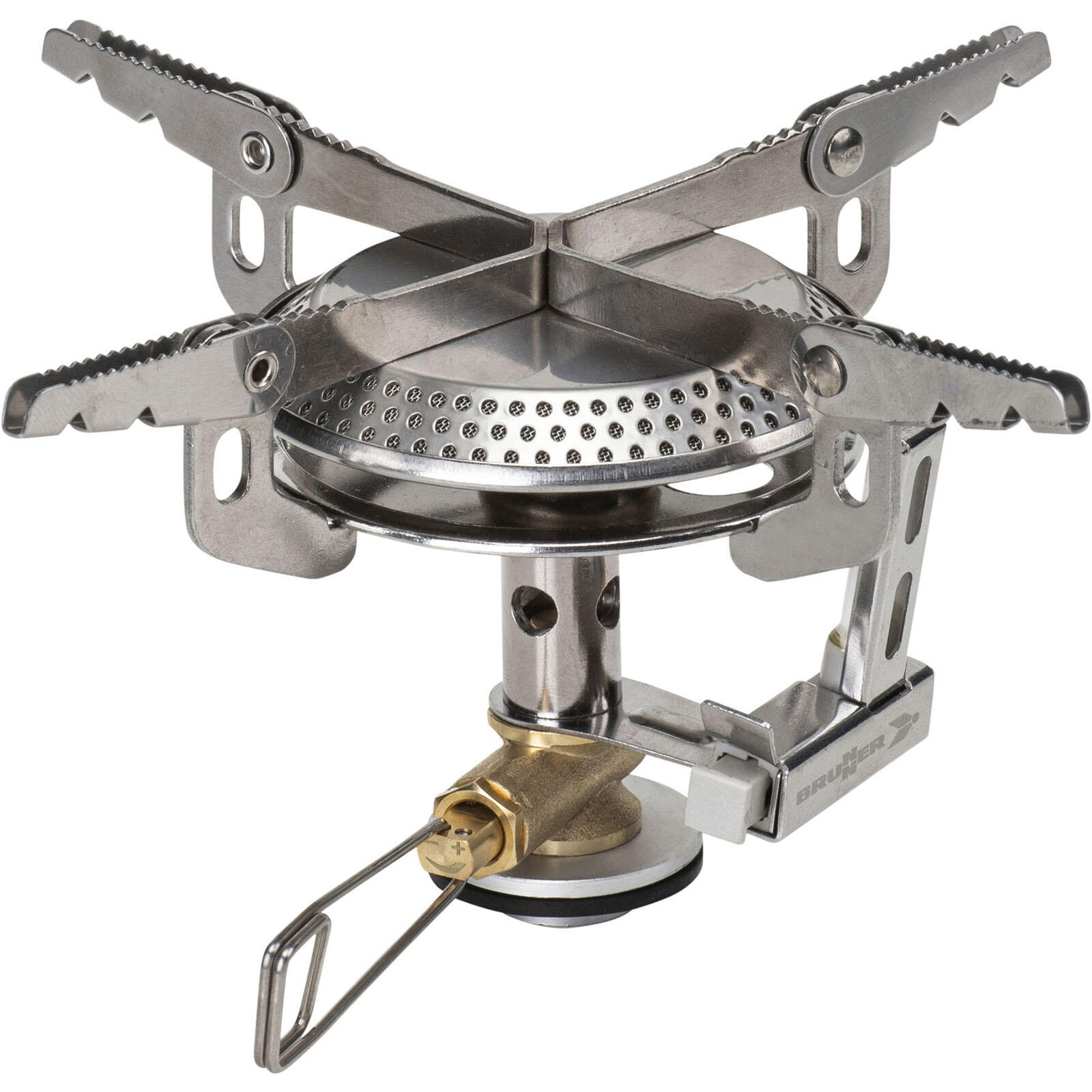 Brunner - Camping Réchaud À Gaz Flaminia Ultracompact S Trekking 3000w 238g - Réchaud - Gris - Taille Unique - Decathlon