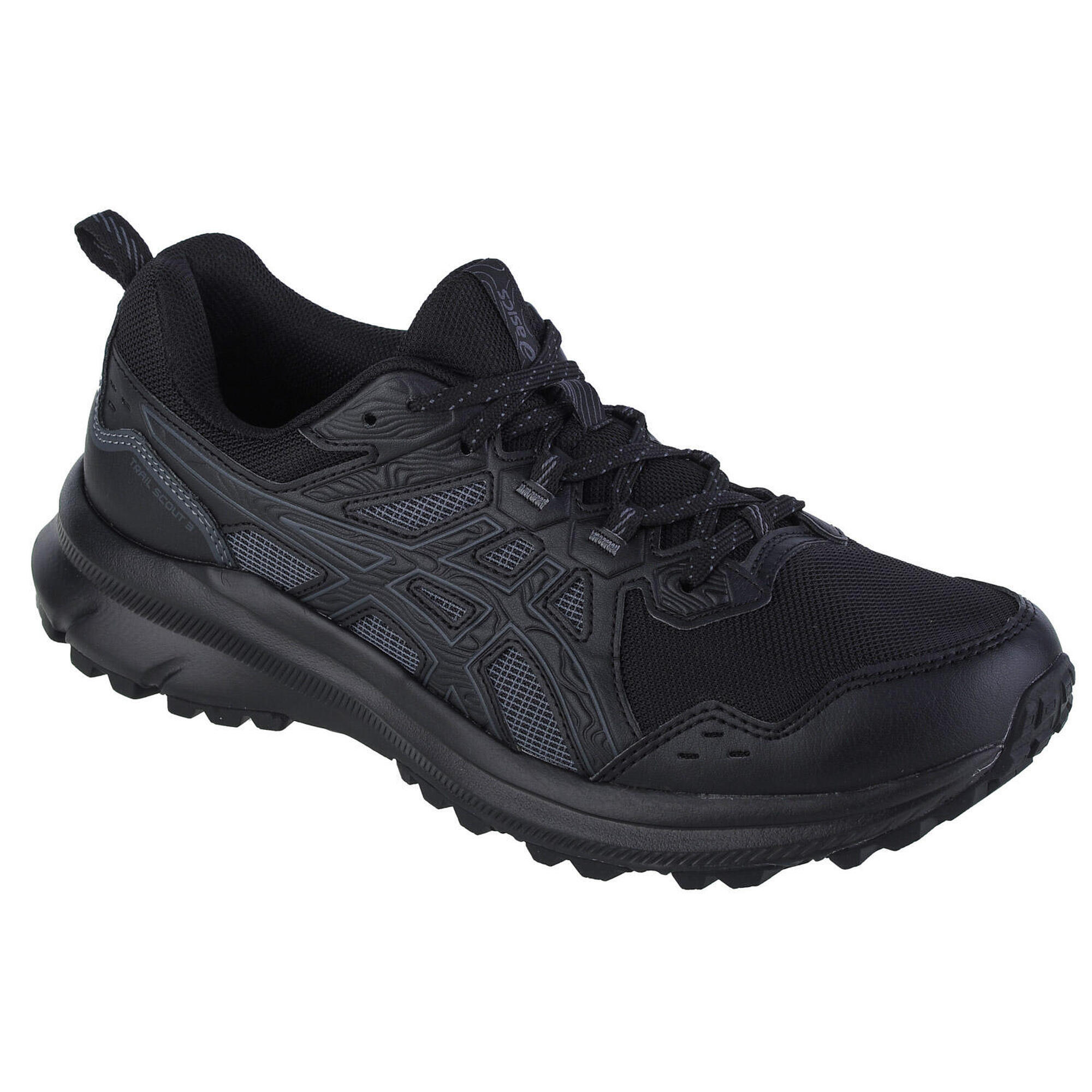 Asics - Baskets Homme Baskets Asics Trail Scout 3 Noir - Chaussures De Sport - Noir - 44 - Decathlon
