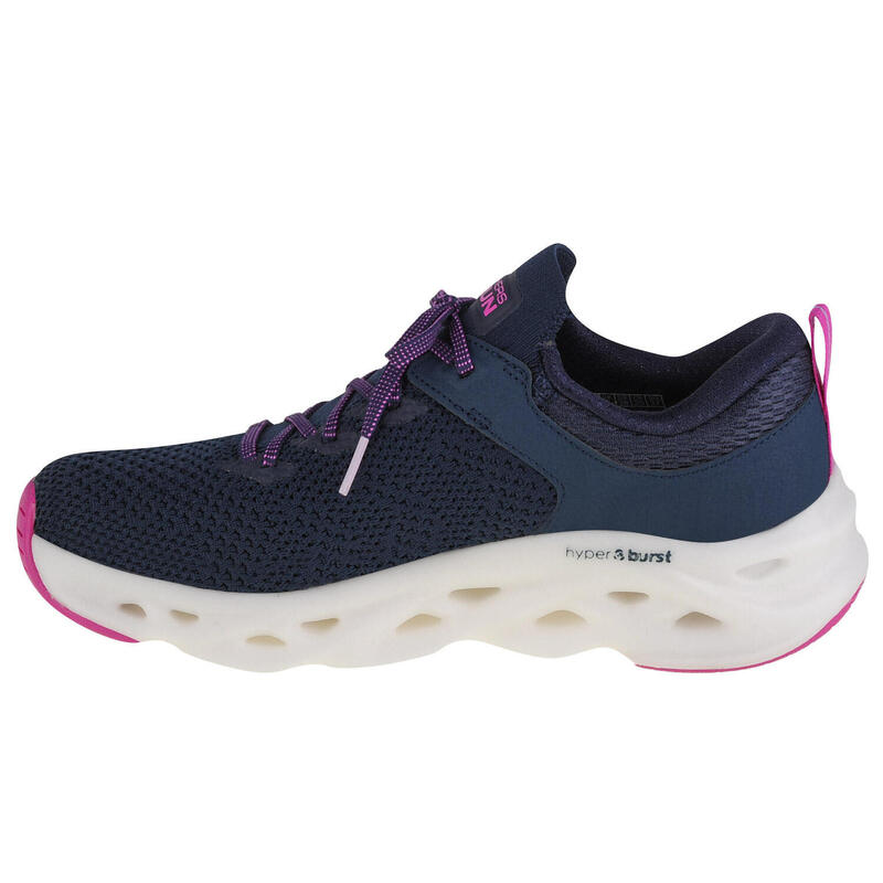 Zapatillas Caminar Mujer Skechers GO run Swirl Tech Azul Marino