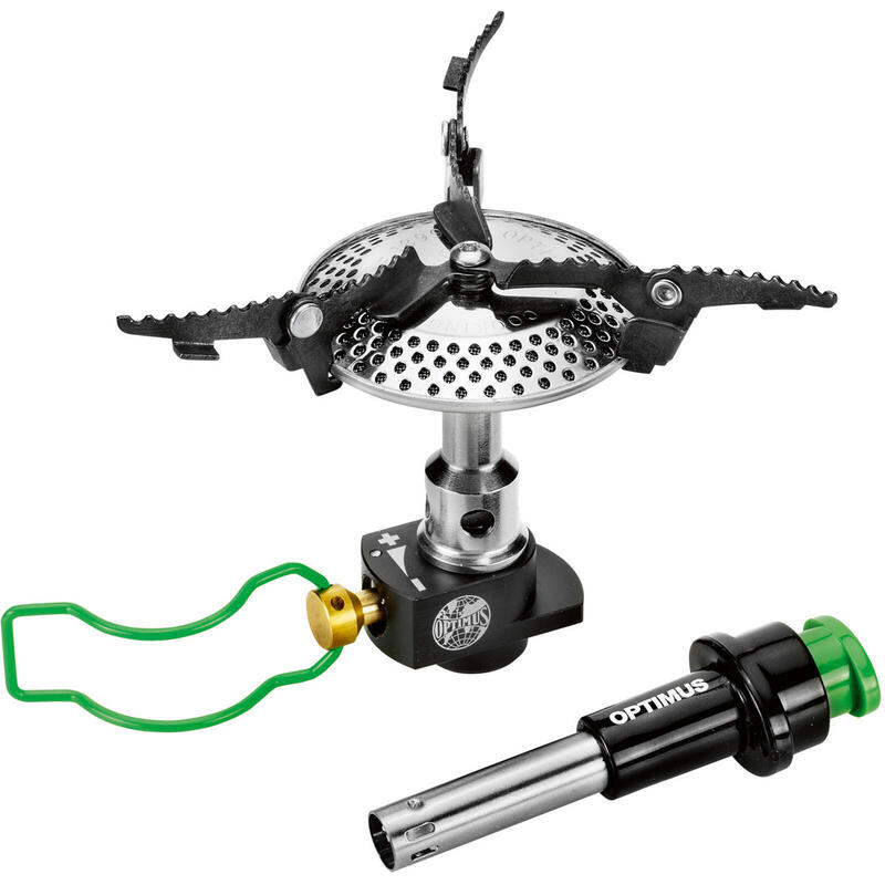Cocina de gas para camping Crux Lite Mini Trekking Outdoor Piezo 3000W 72g