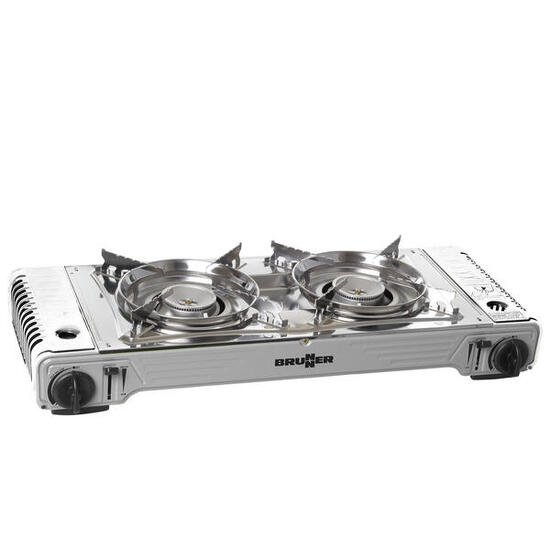 Gaskocher Devil Double Campingkocher 2-flammig Kochfeld 30mBar 2 x 2,2KW