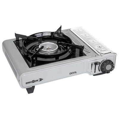 Camping gasfornuis devil tafelgrill piezo 2200 w