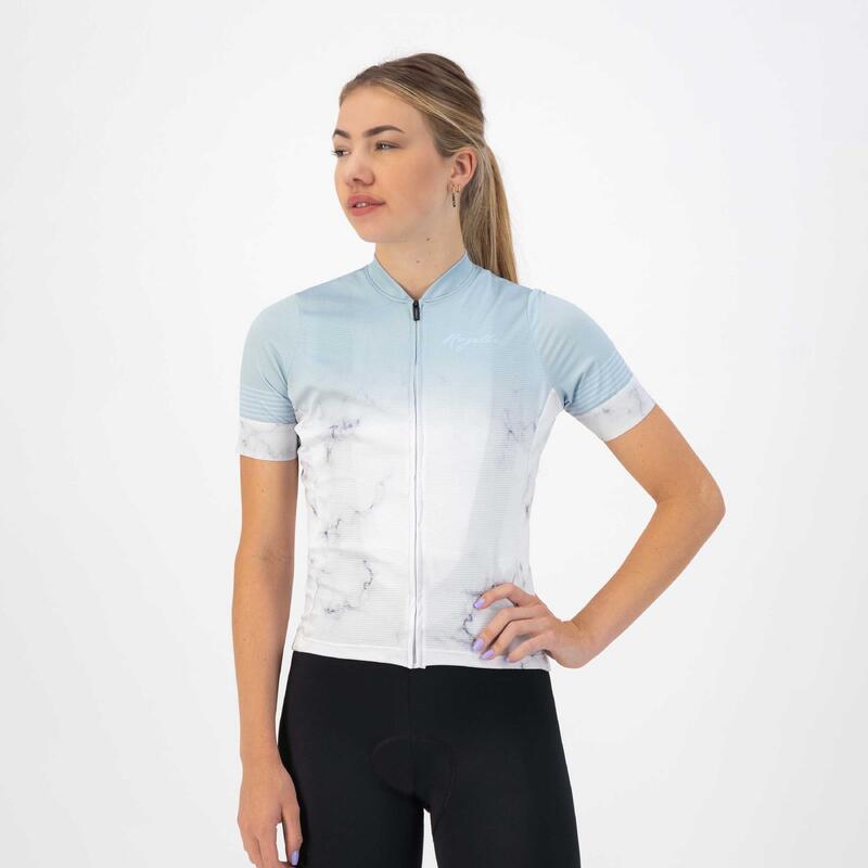 Camisola de ciclismo de manga curta Mulher - Marble