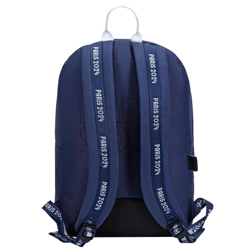 Sac à Dos Officiel JO Paris 2024 – Le Coq Sportif – Édition Limitée Noir