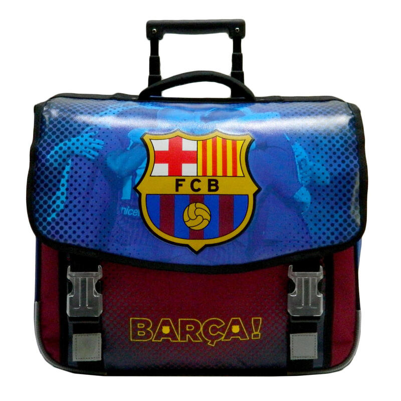 Cartable scolaire à roulettes Barça - Collection officielle F.C. Barcelona
