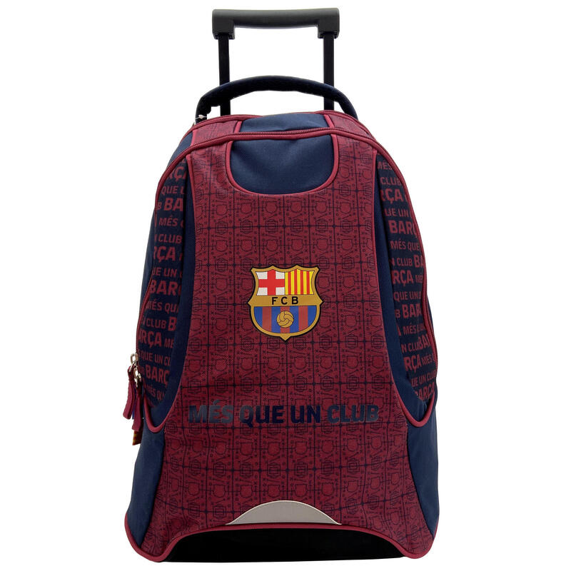 Sac à dos scolaire à roulettes Barça - Collection officielle F.C. Barcelona