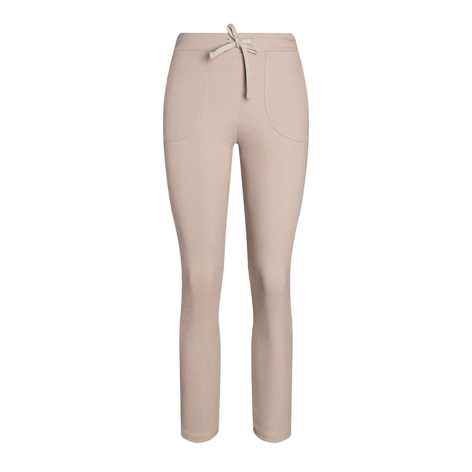 Carpatree - Pantalon De Survêtement Femme Carpatree Rib - Collant De Running - Beige - 42 M/l - Decathlon