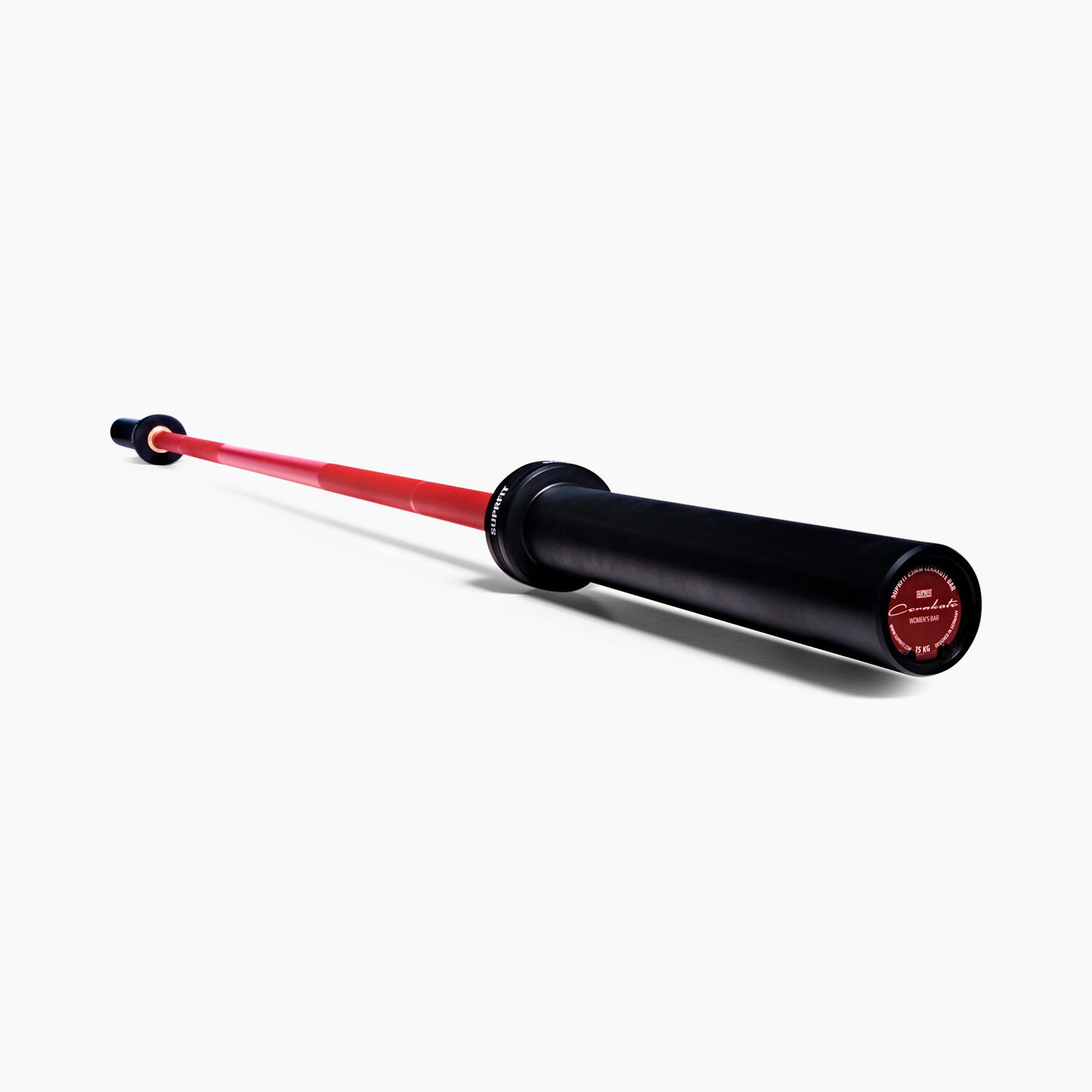 Suprfit cerakote barra vermelha - 15 kg