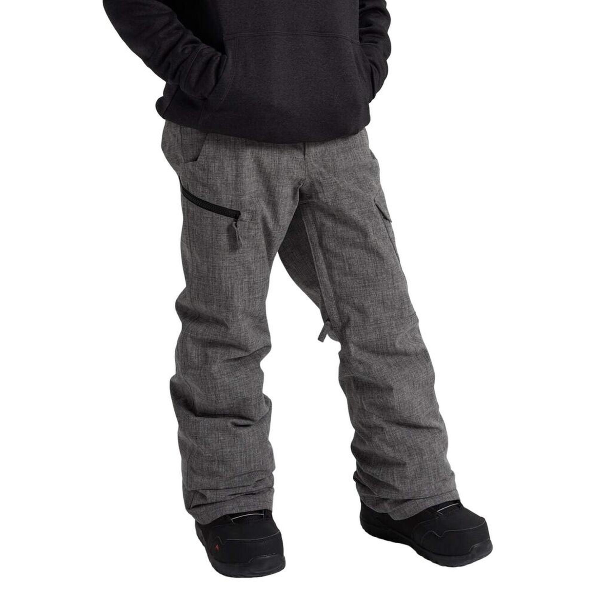 Burton - Pantalon De Ski Burton Exile Cargo 10k Pour Enfants - Pantalons - Gris - S - Decathlon