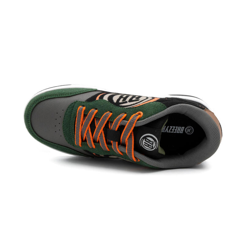 Zapatillas con Ruedas Unisex Breezy Rollers 2212311 verde negro naranja