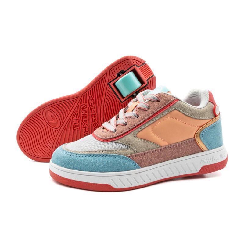 Chaussures à Roulettes BREEZY ROLLERS 2241902 les filles multicolore/orange