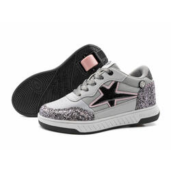 Chaussures à Roulettes BREEZY ROLLERS 2231411 les filles argent/gris