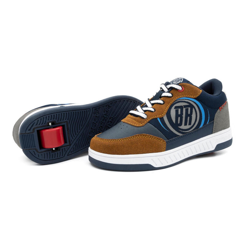Zapatillas con Ruedas Unisez Breezy Rollers 2212310 azul marino camel negro