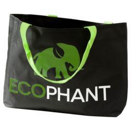 Saco de compras Ecophant - Preto - Lona - 30 L