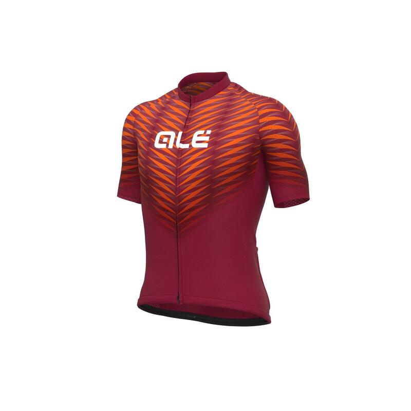 Maillot Manches Courtes Alé Thorn Bordeaux