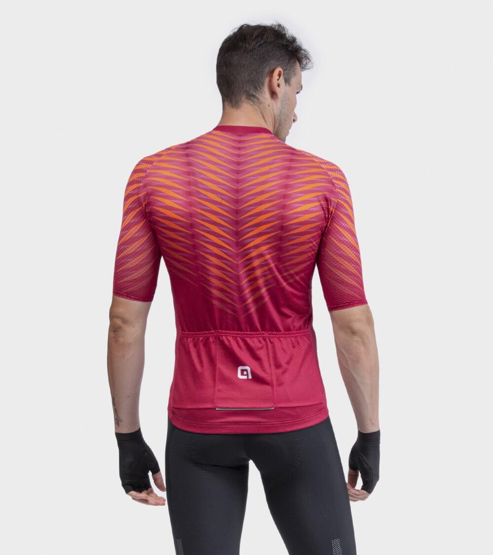 Alé Thorn Burgund Kurzarmtrikot 4/7