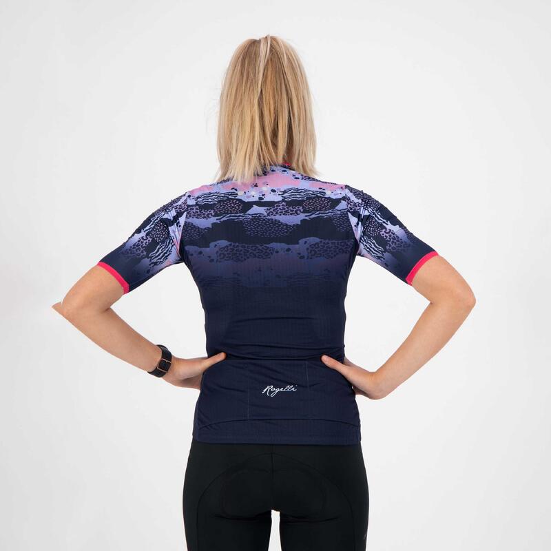 Maillot de ciclismo de manga corta Mujeres - Animal