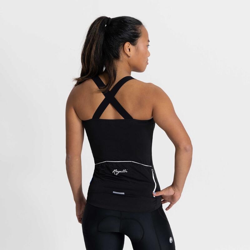 Radtrikot Ärmellos Damen - Twist