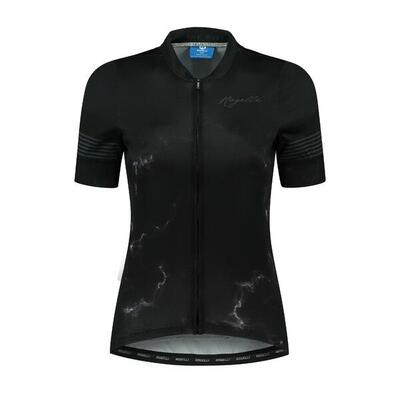 Fietsshirt korte mouwen dames- marble