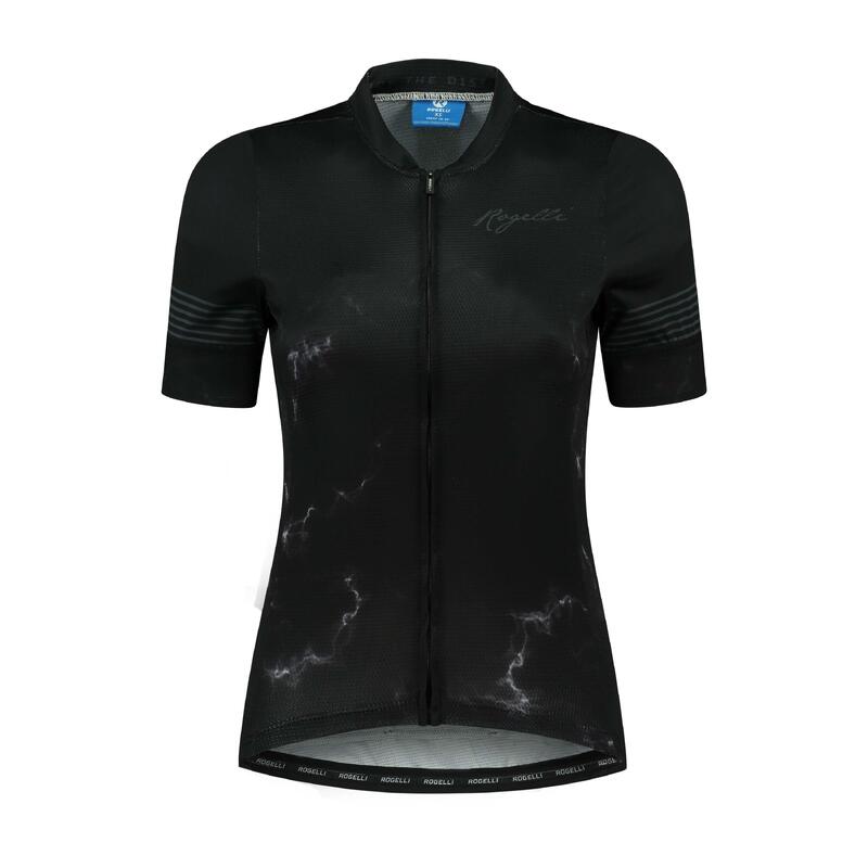 Maillot Manches Courtes Velo Femme - Marble