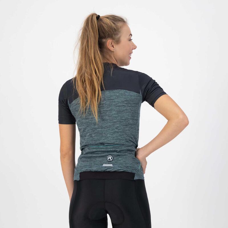 Radtrikot Kurzarm Damen - Melange