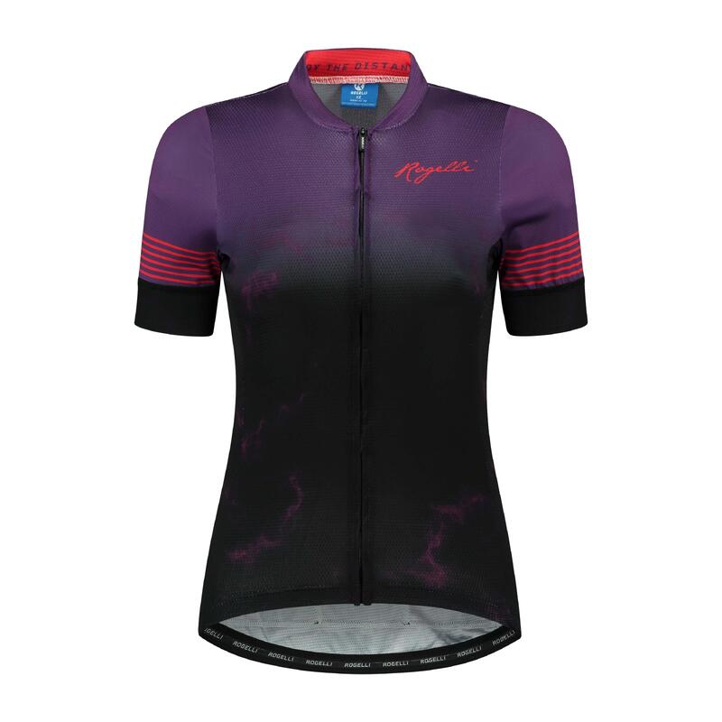 Fietsshirt Korte Mouwen Dames Marble