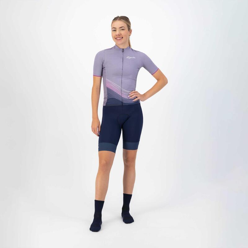 Maillot Manches Courtes Velo Femme - Peace