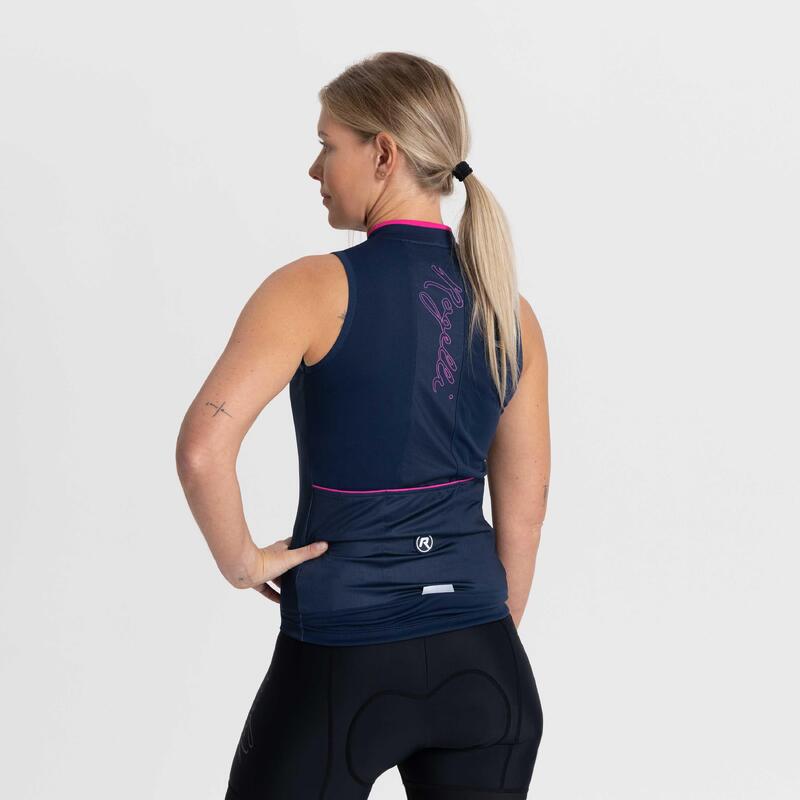 Radtrikot Ärmellos Damen - Essential