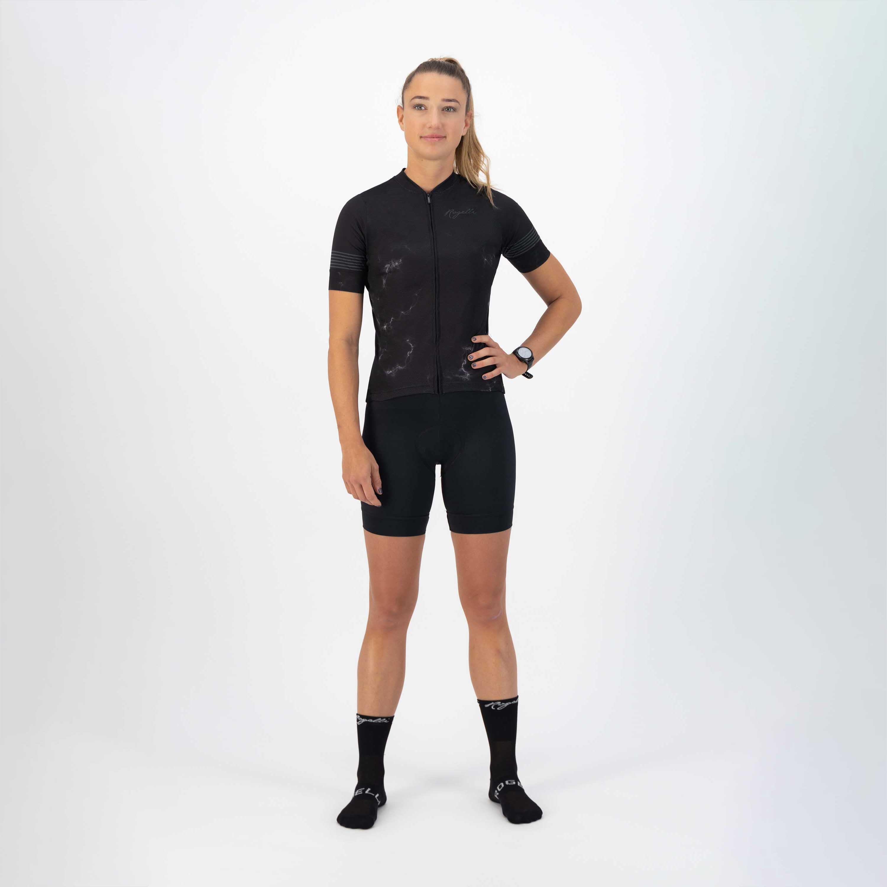 Maglietta da ciclismo a maniche corte Donne - Marble 5/7