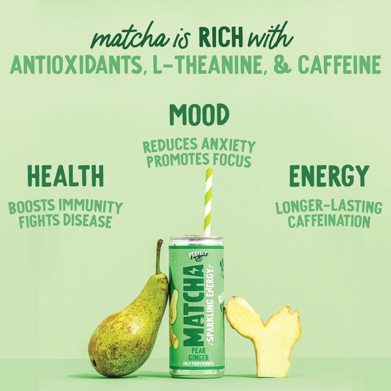 Matcha Energy - Pear Ginger x 3cans