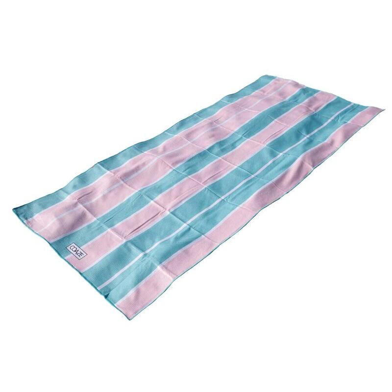 Unisex Sand Proof Sports Towel - Bubblegum (Pink/Blue)