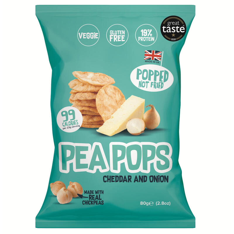 Pea Pops Cheddar & Onion 6packs