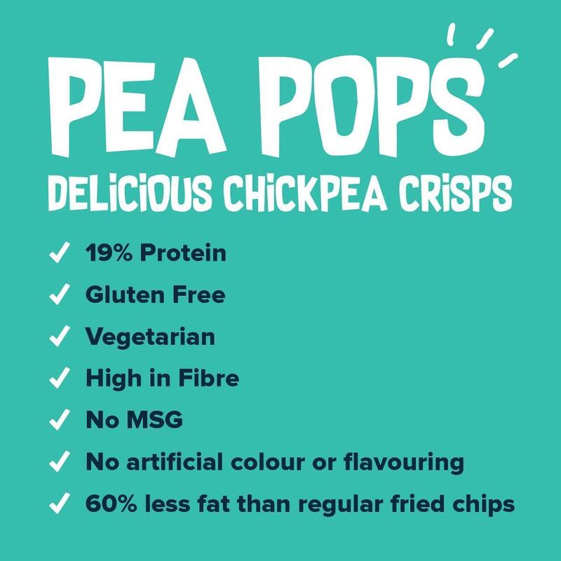 Pea Pops Cheddar & Onion 6packs