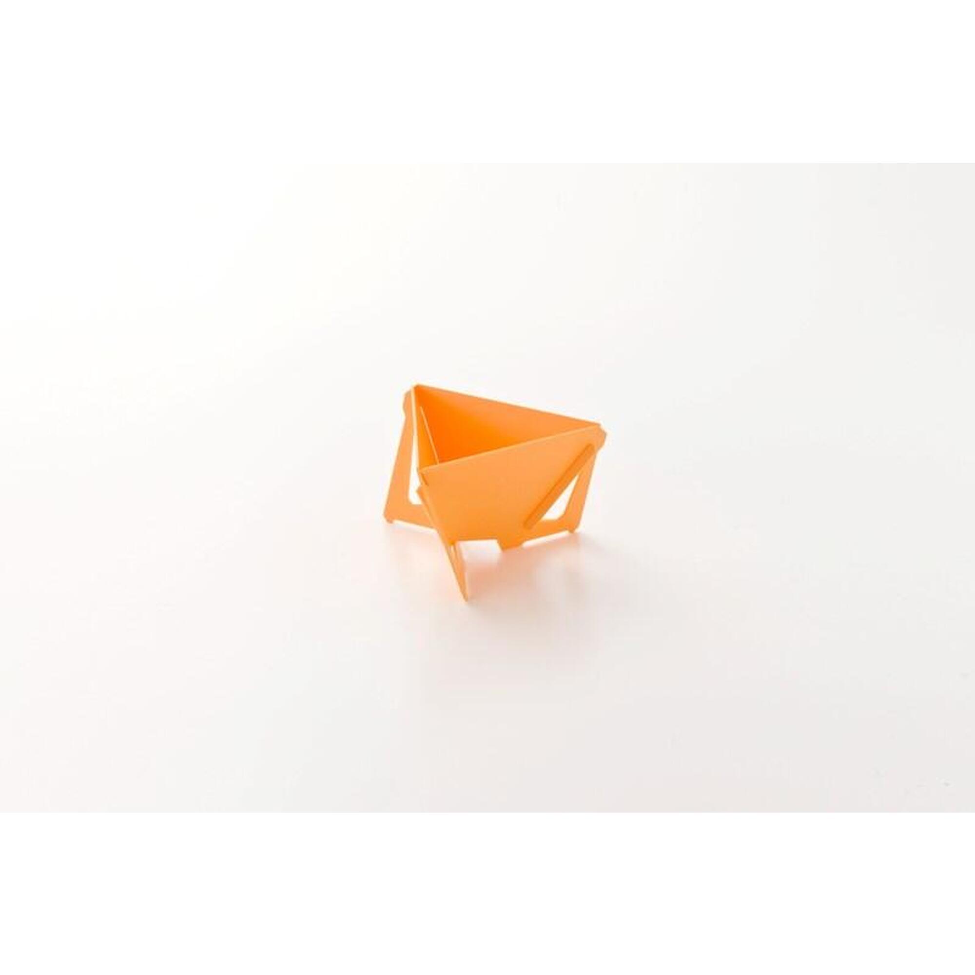 摺合式三角濾架 (細) - 黃色 及 Kōno 棉質濾紙 40張